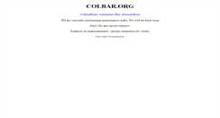 Desktop Screenshot of colbar.org