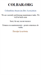 Mobile Screenshot of colbar.org