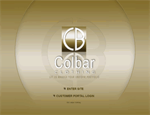 Tablet Screenshot of colbar.co.za